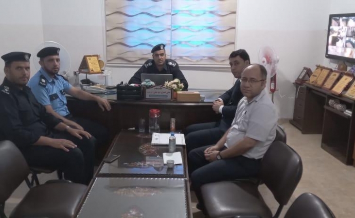 التفتيش القضائي يُجري زيارات تفتيشية على المراكز الشرطية في محافظة خانيونس