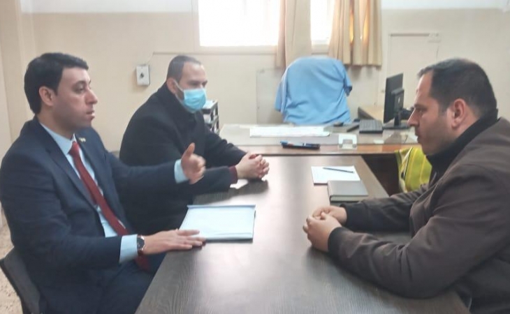 التفتيش القضائي ينظم زيارة لدائرة الطب الشرعي لبحث سبل التعاون المشترك 