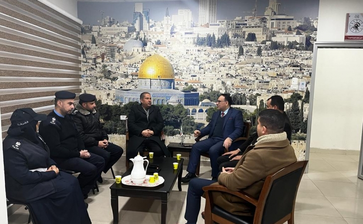 نيابة غزة الجزئية الثالثة تستقبل وفداً من إدارة الشرطة المجتمعية وديوان المظالم