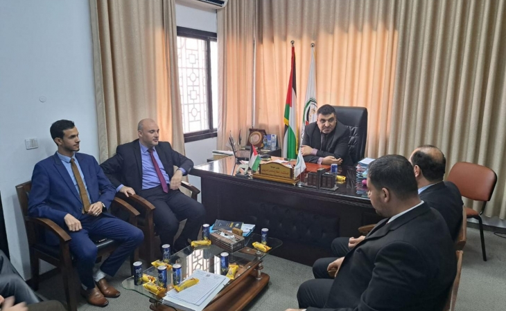 نيابة الوسطى الجزئية تُجري زيارة إلى المكتب الفني في النيابة العامة