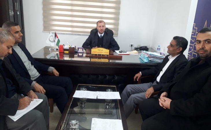 نيابة الوسطى الكلية تعقد اجتماعها الشهري الأول بحضور رئيس النيابة الجديد