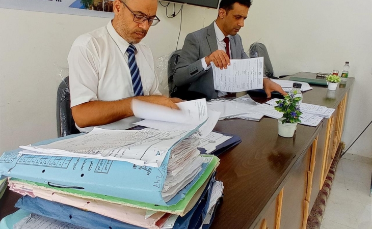 ️نيابة تنفيذ الأحكام تجري جولات احتساب للمدد القانونية