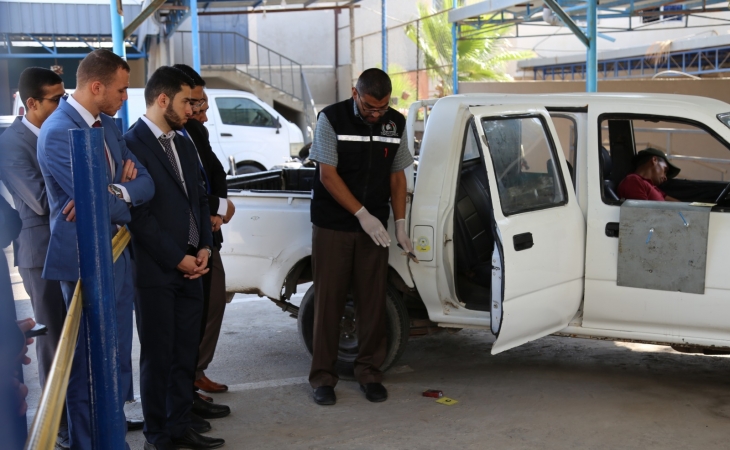 بالتعاون مع  إدارة الأدلة الجنائية..النيابة العامة تعقد تدريب عملي عن مسارح الجريمة لمعاونيها الجدد