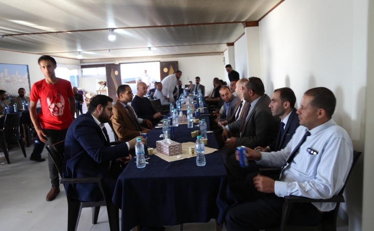 لقاء معايدة النائب العام مع أسرة النيابة العامة