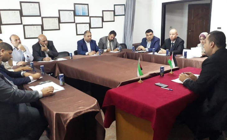 المعهد العالي للقضاء الفلسطيني  ينظم ورشة عمل بشأن إعتماد الخبراء