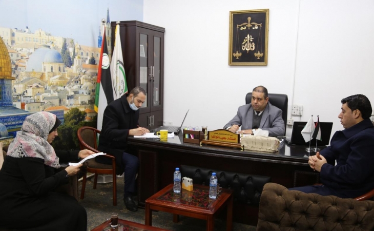 المستشار يحيى الفرا: نتكاتف للارتقاء بأدائنا وبسط القسط ورد المظالم