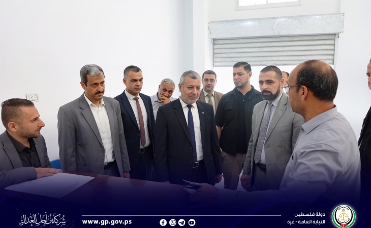 النائب العام يُجري زيارة تفقدية لسرايا نيابة الشمال لمتابعة سير العمل وجودة الأداء