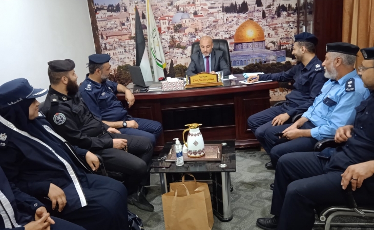  نيابة الوسطي الجزئية تعقد اجتماعاً مع قيادة الشرطة المجتمعية بالمحافظة الوسطى