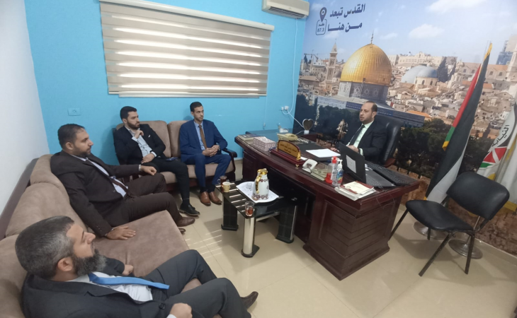 مدير نيابة الوسطى الجزئية يعقد اجتماعه الأول مع وكلاء النيابة المحققين