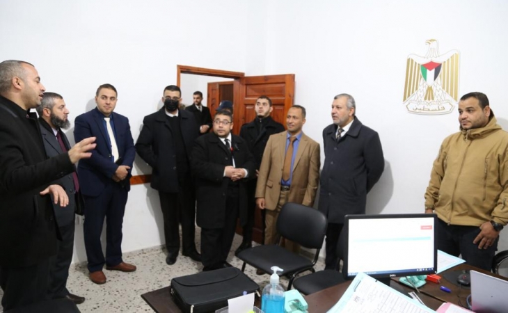 النائب العام يُجري زيارة تفقدية لسرايا نيابة رفح لمتابعة سير العمل وجودة الأداء