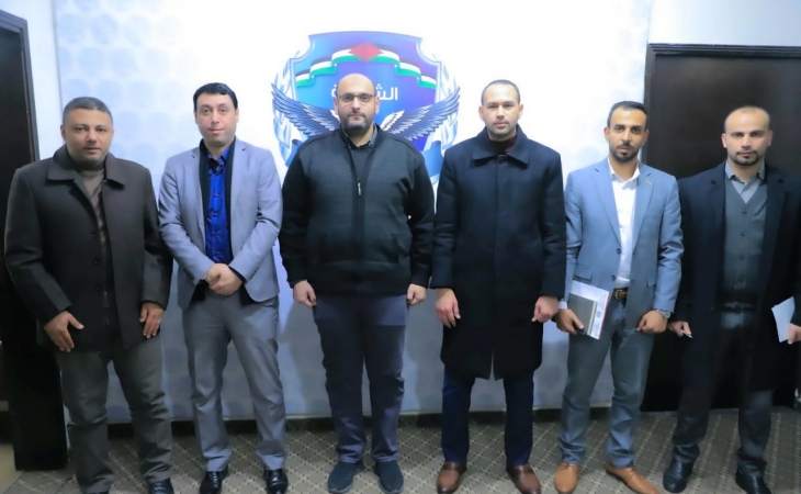  التفتيش القضائي بالنيابة العامة يعقد زيارة لإدارة مكافحة المخدرات بمحافظة غزة