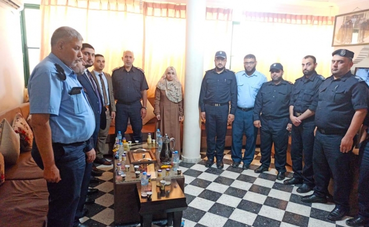 مدير نيابة غزة الأولي ومدير شرطة المحافظة يؤكدان على تعزيز التعاون الاجرائي لترسيخ  العدالة وتحقيق الأمن والاستقرار المجتمعي