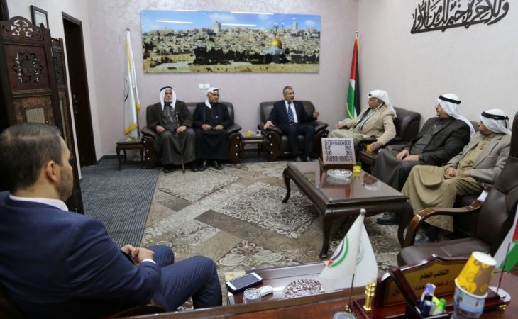  النائب العام يستقبل وفد الهيئة العليا لشئون العشائر