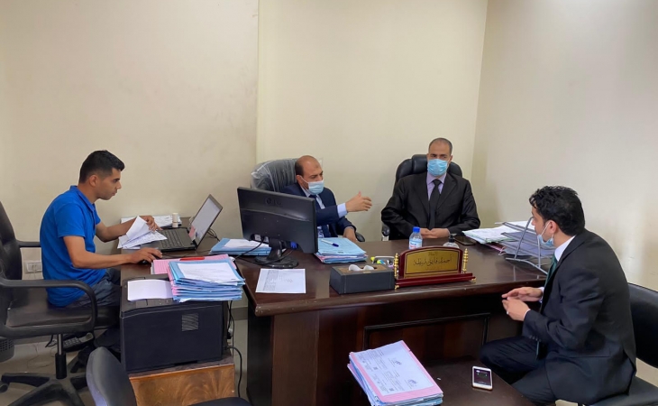 مدير نيابة غزة الثانية : مستمرون بسياسة الباب المفتوح والتي اثمرت برد المظالم وتعزيز ثقة المواطن بنفسه وأجهزة العدالة