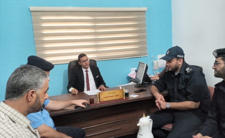 نيابة المحافظة الوسطى تعقد اجتماعاً لمناقشة آليات التعامل مع الأحداث الجانحين