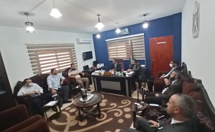 نيابة رفح الجزئية ومكتب المراقب العام بالداخلية يؤكدون على تعزيز بيئة اتصال تحقق جودة الإداء  والرقابة والمسائلة والنزاهة والشفافية
