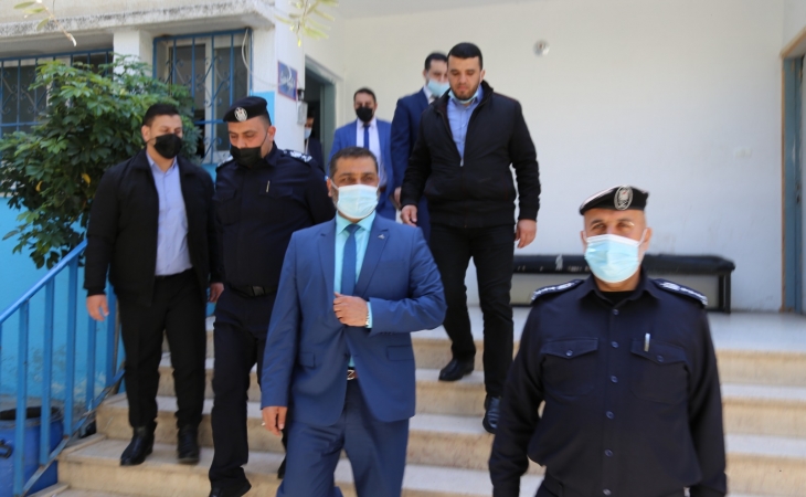 خلال زيارته لمركز شرطةالشجاعية...النائب العام: الزيارات التفقدية للمراكز الشرطية تسهم بتوحيد عمل منظومة العدالة الجنائية من اجل الأمن والاستقرار