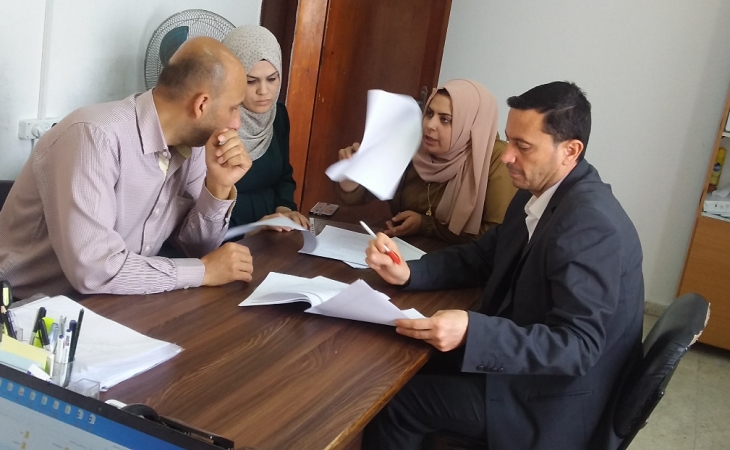 دائرة التخطيط وتطوير الأداء المؤسسي تعقد لقاءات مركزية مع النيابات والدوائر الإدارية والفنية في النيابة العامة
