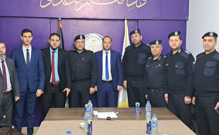 نيابة الوسطى الجزئية تستقبل وفداً من الشرطة القضائية في المحافظات الجنوبية