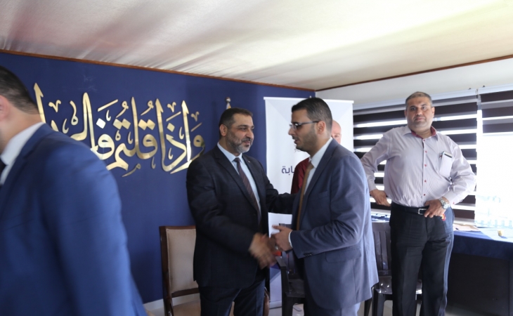 لقاء معايدة النائب العام مع أسرة النيابة العامة