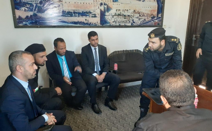 نيابة رفح الجزئية تجرى زيارة تعاونية لقيادة الشرطة البحرية في محافظة رفح