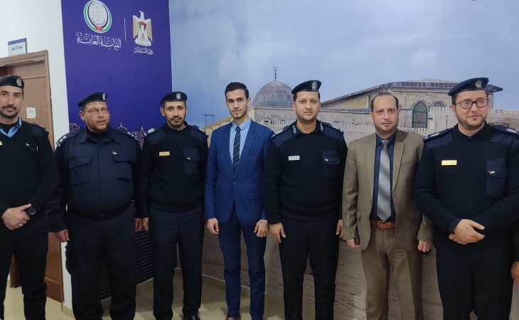 نيابة الوسطى الجزئية تجتمع مع ضباط الشرطة القضائية