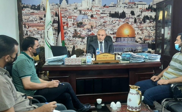 نيابة الوسطى الجزئية تجتمع بقسم الجرائم الإلكترونية في المباحث العامة