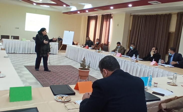 بالشراكة مع مركز الأبحاث والاستشارات القانونية والحماية للمرأة...النيابة العامة تستكمل المرحلة الثانية التدريبية لأعضائها الخاصة بتمكين أصحاب الواجب حول قضايا النساء المعنفات