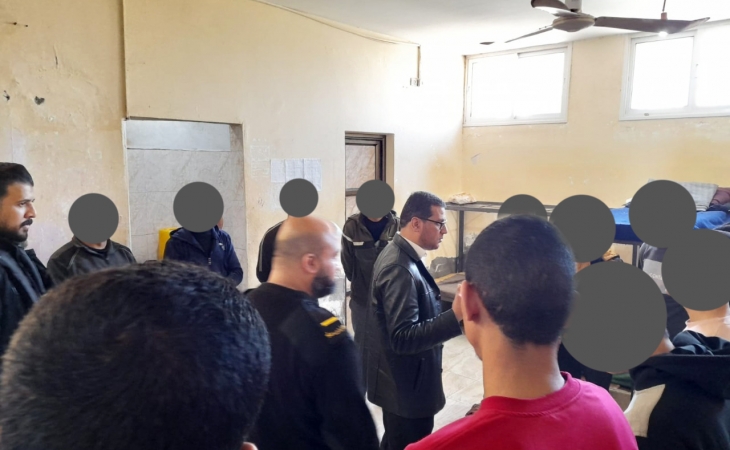 نيابة الوسطى الكلية تُجري جولة تفتيشية على مركز تأهيل وإصلاح الوسطى