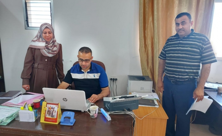 نيابة تنفيذ الأحكام الجزائية تواصل جولاتها  التفتيشية على النيابات الكلية في محافظات غزة
