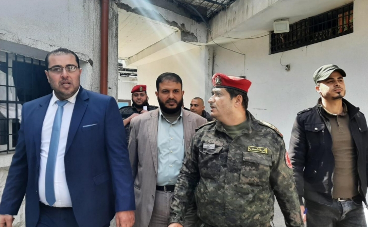 نيابة المؤسسات تجري زيارة للسجن العسكري "الشرطة العسكرية"