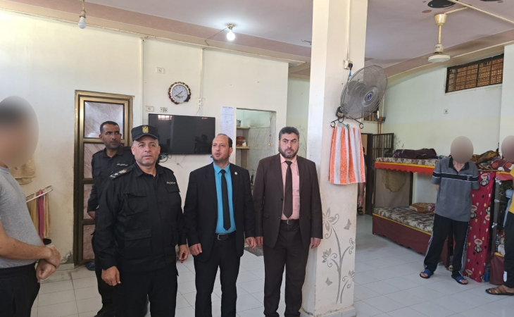 نيابة الوسطى الجزئية تنظم زيارة لمركز إصلاح وتأهيل المحافظة الوسطى