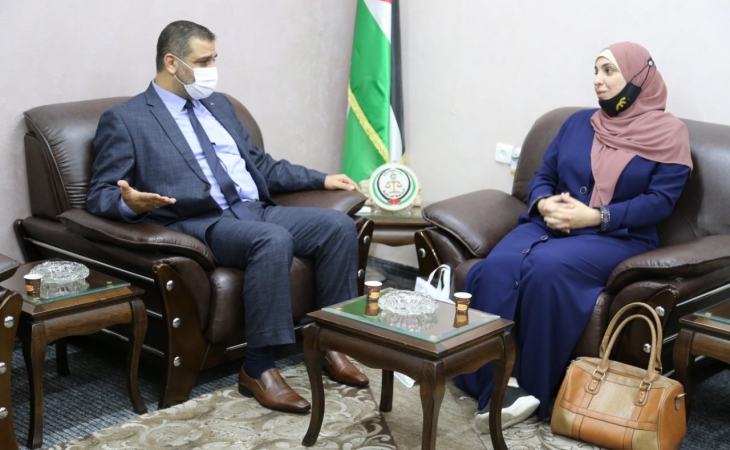 النائب العام يستقبل مركز مريم للثقافة لمناقشة سبل الحد من قضايا العنف ضد النساء والأطفال 