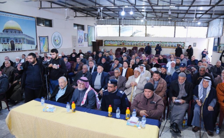 النائب العام يلتقي بتجمّع المخاتير والوجهاء ولجان الإصلاح والعشائر في شرق مدينة غزة