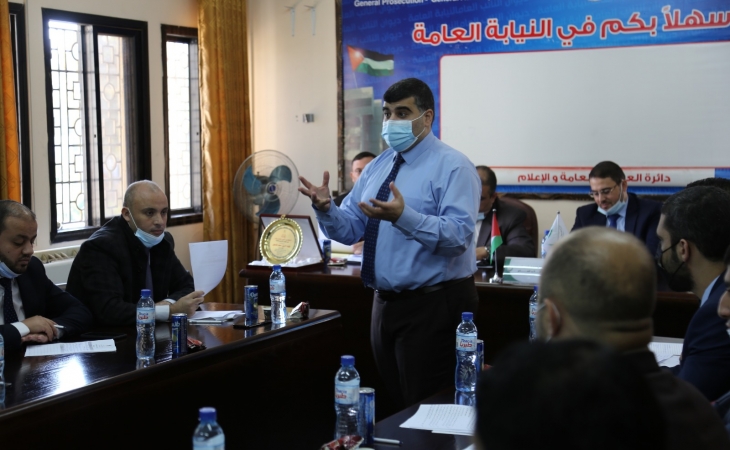 النيابة العامة تعقد جلسة عصف ذهني، لتحليل بيئة العمل، تمهيدا لإعداد الخطة الاستراتيجية للنيابة العامة