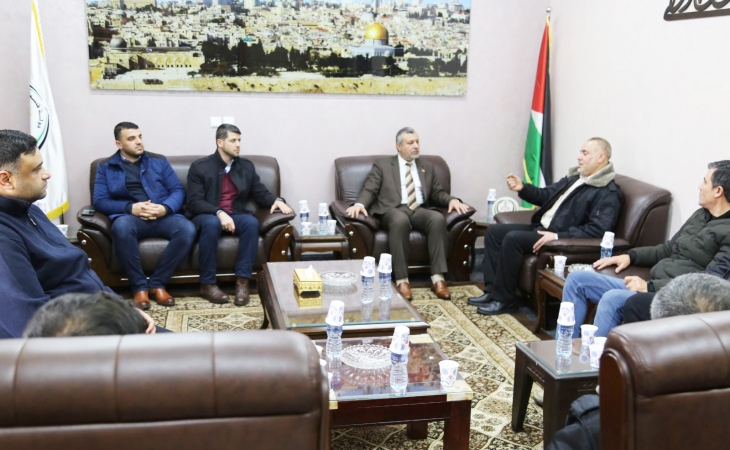 النائب العام يجتمع بوفد الإدارة العامة لهيئة التنظيم والإدارة بوزارة الداخلية لتعزيز التعاون المشترك