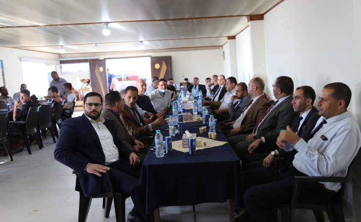 لقاء معايدة النائب العام مع أسرة النيابة العامة