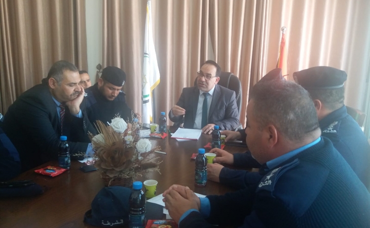 نيابة غزة الجزئية الثالثة تعقد ورشة عمل بشأن الآليات اللازمة لضبط وتحريز ومصادرة المضبوطات المتعلقة بالباعة المتجوّلين