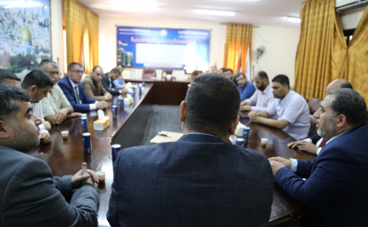 النائب العام يستقبل وفد من الكتلة الإسلامية في نقابة المحامين ويؤكد على الشراكة فى تحقيق العدالة