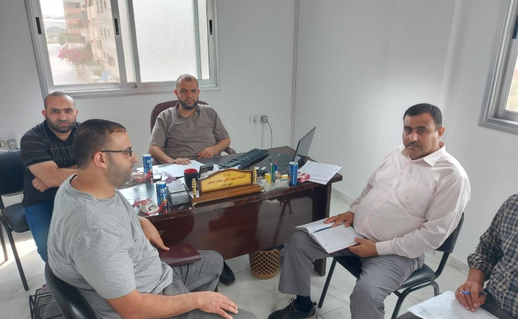 نيابة تنفيذ الأحكام الجزائية تجتمع مع نيابة الشمال الكلية