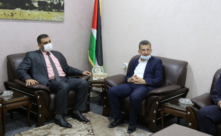النائب العام يناقش مع جمعية تجار الألبسة  دعم وإسناد الاقتصاد الوطني