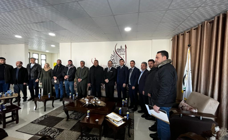 نيابة غزة الجزئية الثالثة تستقبل وفداً من بلدية غزة