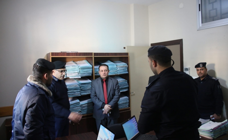 نيابة غزة الجزئية الثانية تُجري زيارة تفقدية لمركز شرطة الشيخ رضوان