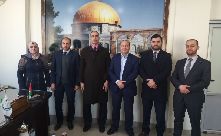 نيابة غزة الجزئية الثانية تعقد اجتماعاً مع وزارة الصحة