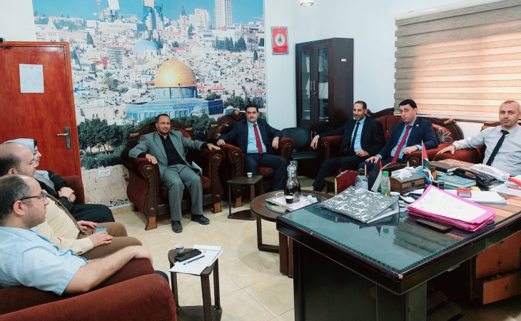 التفتيش القضائي في النيابة العامة تُجري زيارة ميدانية لنيابتَي رفح الكلية والجزئية