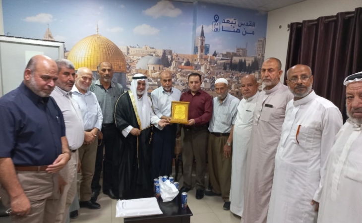 نيابة غزة الجزئية الثانية تعقد لقاءً مع هيئة مخاتير ولجان إصلاح حي الصبرة