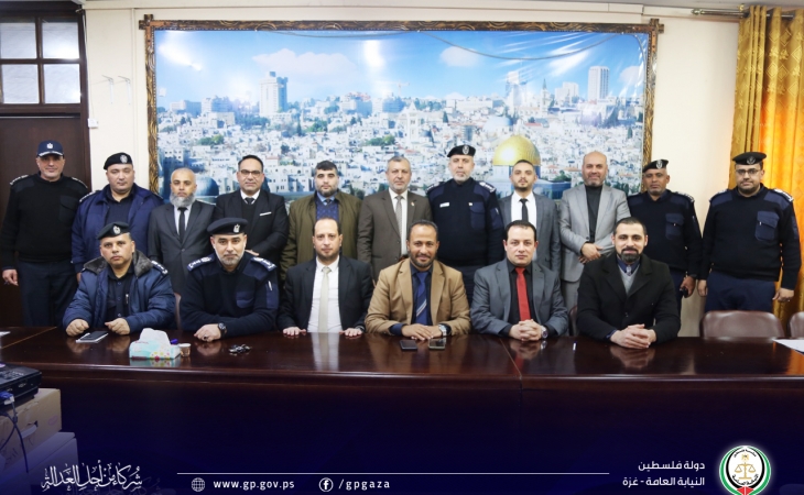 النائب العام ومساعد مدير الشرطة لشئون المحافظات يعقدان جلسة حوارية هادفة