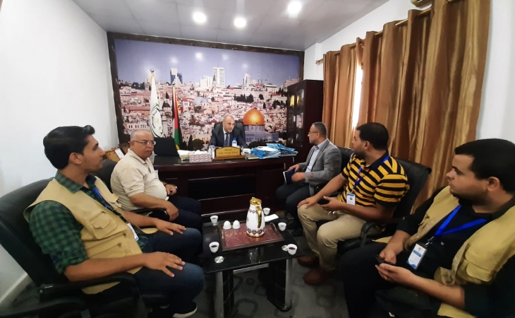 نيابة الوسطي ومديرية العمل بالمحافظة يؤكدان على تشديد الاجراءات بحق المخالفين لشروط السلامة والصحة المهنية