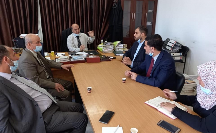 رئيس نيابة خانيونس الكلية ومحكمة بداية خانيونس يؤكدان على تعزيز ضمانات المحاكمة العادلة وسرعة إجراءات التقاضي