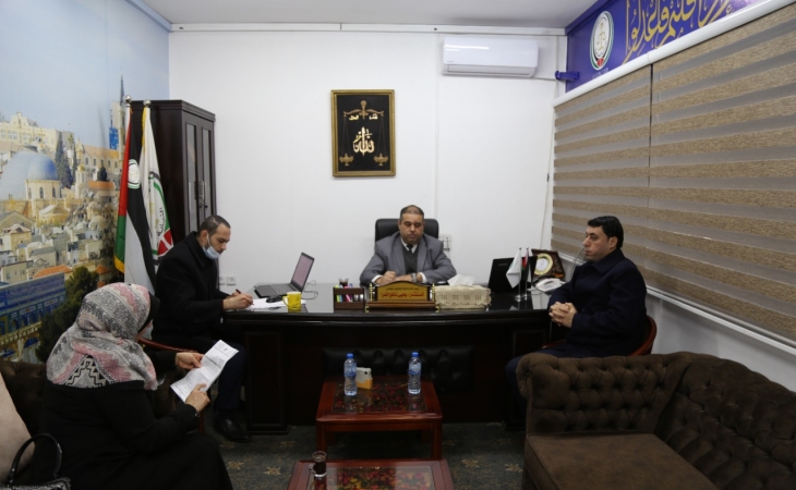المستشار يحيى الفرا: نتكاتف للارتقاء بأدائنا وبسط القسط ورد المظالم